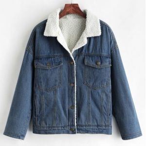 Sherpa Denim Jacket